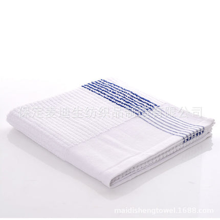Factory direct sales caddie golf towel cotton color stripe thread small bath towel towel soft cross-border hot sale