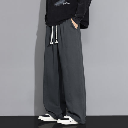 2025 New Casual Pants Men's Spring and Autum Loose Plus Size Youth Leggings Sports Pants Men's Autum