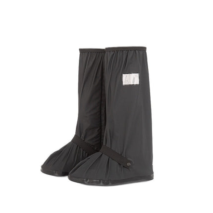 Rain Shoe Covers Waterproof Thickeneded Wear-Resistant Anti-Slip Men's Rain-Proof High-Top Shoe Covers Long-Tube Water Shoes Women's Rain Foot Covers Rain Boots
