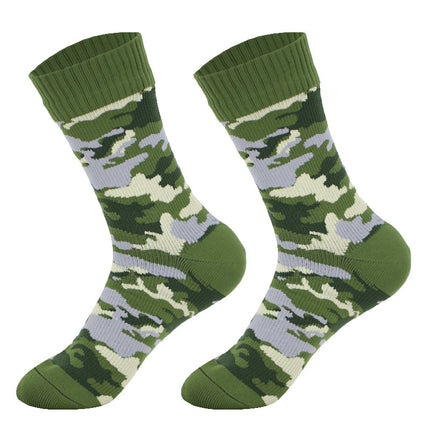 Long tube waterproof socks hiking wading outdoor camping skiing adventure mountaineering warm breathable waterproof socks