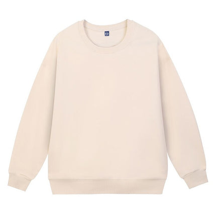 Thickened Lamb Velvet Winter fleece-lined Round Neck Sweatshirt 2024 New Warm Loose All-match Long Sleeve Top for Women