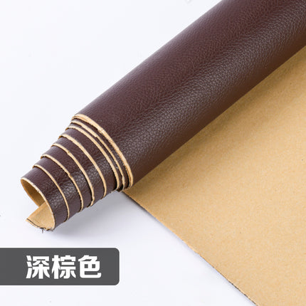 In-Stock Wholesale Self-Adhesive Leather Sofa Patch Repair Stickers for Refurbishing Electric Vehicle Seat Cushions