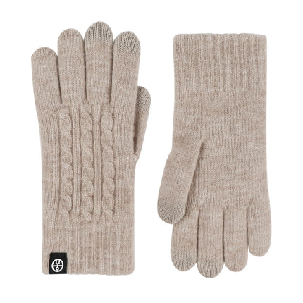 Winter Gloves for Women, Warm and Comfortable Knitted Gloves for Women, Outdoor Cycling Gloves for Men, Velvet Thickened Touch Screen Gloves for Women