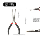 Black needle nose pliers