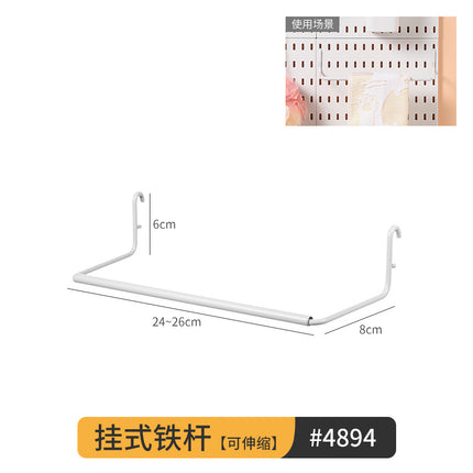 Hole Board Desktop Study Table Desk Dormitory Vertical Storage Partition Station Office Desk Rack Accessories