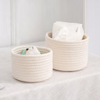 Large size (diameter 16cm high 11cm) / White