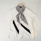 Borderless beige stripes / 150cm