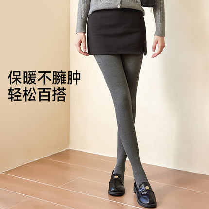 Women's Leggings Autumn and Winter 2025 New Warm Fleece Thick Black Thermal Pants Cotton Pants for Outdoor Wear Comfortable Pantyhose