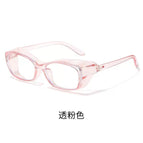 Transparent powder frame