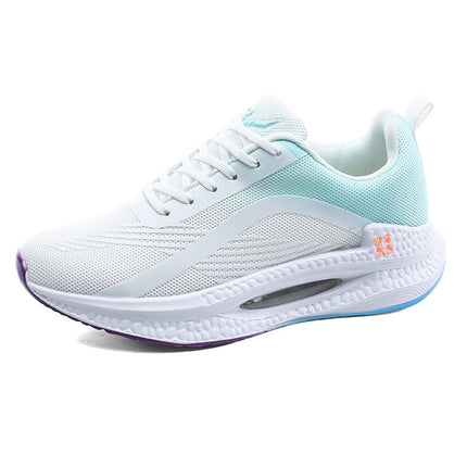 Factory direct foreign trade plus size lovers cold adhesive sneaker popcorn air cushion running shoes tide shoes sneakers