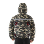 666 camouflage hooded single clothes / 3XL