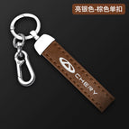 Silver single buckle Brown