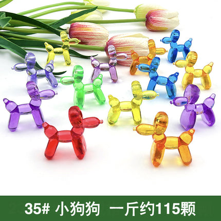 Crystal Children's Diamond Dolphin plastic gem colorful princess play house game archaeological digging gem game toy