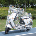 small size 180*120cm (bicycle small new national standard electric vehicle) / Transparent cute bear bear
