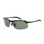 Black frame dark green film