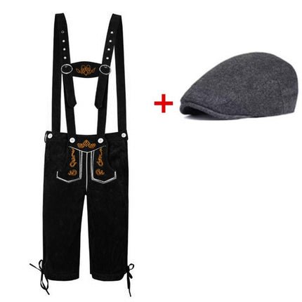 Foreign Trade Wish Hot Sale Adult Men's Beer Pants Hat suit Germany Oktoberfest Clothing Men's Clothing