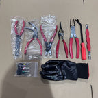 9-piece power pliers set (aircraft box packaging)