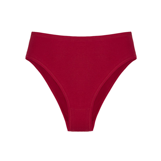 plus size Panties Women's Cotton Half Hip High Waist Solid Color High Split Sexy Ladies Briefs Comfortable Support for Hair