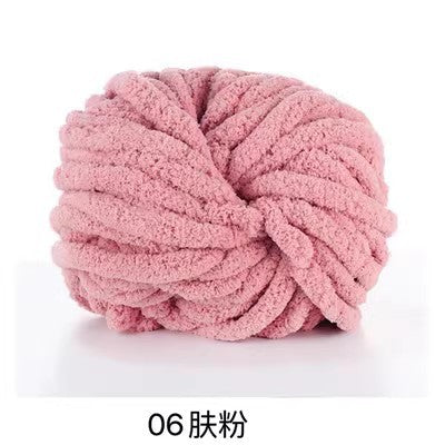 Cat Tail Extra Thick Ice Line Finger Knitting Scarf DIY Blanket Cat Nest Cushion Extra Thick Wool Ball