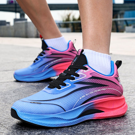 Cross-Border 2025 Spring and Summer Men's Running Shoes New Mesh Sports Casual Shoes for Teenagers and Students Trendy Ins Shoes Dropshipping