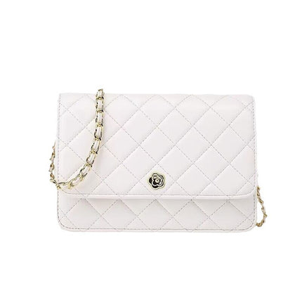 Cross-Border Small Fragrant Style Quilted Chain Bag New Fashion Versatile Small Square Bag Niche Bags Single Shoulder Crossbody Bag for Women