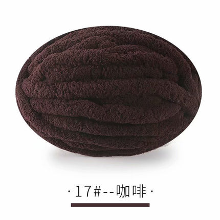 Super Thick Ice Strip Iceland Hand-woven Scarf Hat Blanket Mat Cat's Nest Wool Group Hand-woven DIY Material Bag