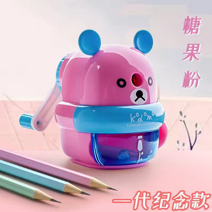 Dingbang cartoon pencil sharpener roll pen hand-cranked primary school children's kindergarten automatic Pen pencil sharpener machine