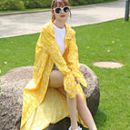 Small Yellow Floral-Collar / free size (45.00 kg-75.00 kg
