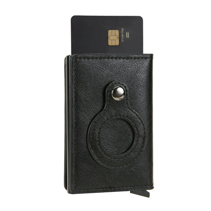 Cross-border New RFID Location Tracker Protective Case Airtag Card Holder Credit Card Holder Men Wallet Wallet