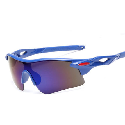 New riding sunglasses men and women fashion color film sunglasses lenses outdoor glasses factory direct 9181