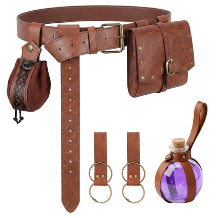 Amazon Hot Selling Steampunk Phone Bag Medieval Renaissance Role Playing Accessories Sport Fanny Pack
