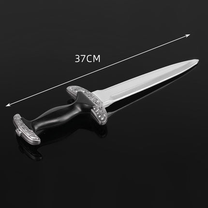 Zhushengda Halloween Mini Toy Sword Set Realistic Weapon Toy Knife Pu Soft Rubber Material Props
