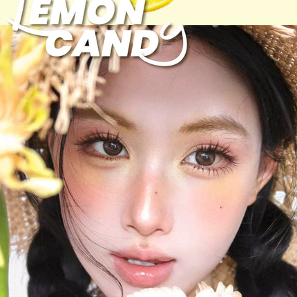 LEEMEMBER Summer Edition Color Lemon Yellow Eye Shadow and Blush Monochrome Pearlescent Fine Play Makeup Cosmetics