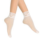 12 bud small net white / Free size