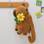 32cm / Capybara yellow sunflower