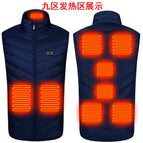 Dual control nine zones] blue / 3XL