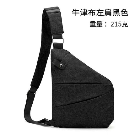 Chest Bag Men's Distinctive Shoulder Crossbody Bag Fashion Cross Bag Multifunctional Sports Fashion Underarm Bag Men's Chest Bag