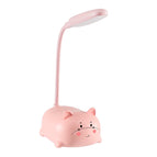 Pink [little hippo table lamp + first gear switch + usb data cable]