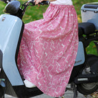 Skin red small piece-sun protection skirt / Free size (40.00 kg-85.00 kg