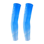 Sun protection sleeves-sports blue gray / One Size