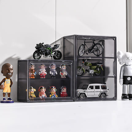 Bubble mate blind box storage display rack storage box wall-mounted dustproof acrylic doll hand-made Display Box Cabinet