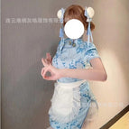 Blue Chinese Girl [Including Apron] / S size [ 42.5-47.5kg ]