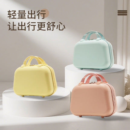 New Manufacturer Direct Sales 12inch Large Capacity Cosmetic Case Travel Handbag Portable Travel Luggage Ready in Stock