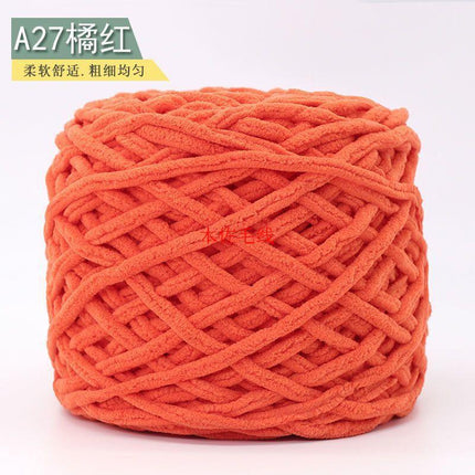 0.19kg Ice Strip Hook Shoe Line Single Strand Small Ice Strip Thick Wool Ball Slippers Scarf Cushion Wholesale Factory Direct Sale