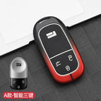 A [single shell] black and red