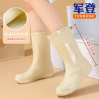 Mid-calf/outdoor waterproof boots/812 apricot / 36