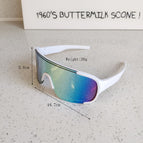 White frame gold mercury