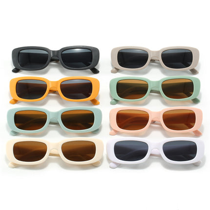 2025 New European and American Fashion Small Square Frame Children's Sunglasses Anti-Uv Retro Texture Children's Sunglasses Wholesale