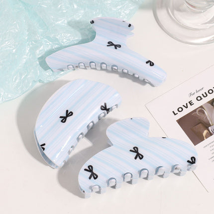 Cross-Border Fashion Sweet Flower Bow Clip Creative Little Fish Devil's Eye Shark Clip Hair Claw Hair Accessories Wholesale