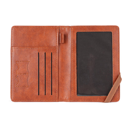 2025 New Storage Vaccine Card Holder Id Pu Passport Multifunctional Protective Cover Overseas Travel Passport Bag Wholesale